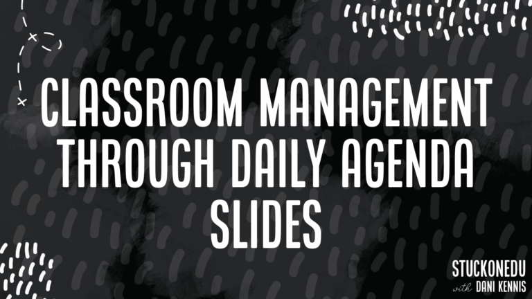 classroom management image